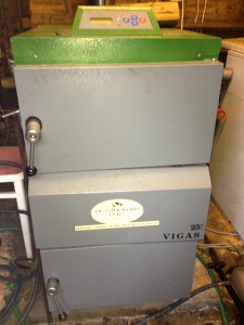 Log boiler
