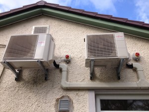 External low carbon Air-to-air heat pump units